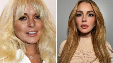 Lindsay Lohan dulu dan sekarang