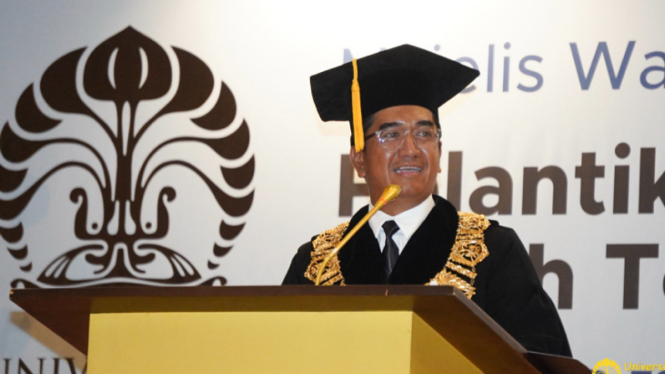 Rektor UI Prof. Heri Hermansyah