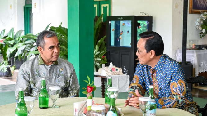 Ahmad Muzani dan Sultan HB X (dok istimewa MPR RI)