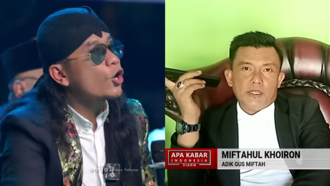 Gus Miftah dan adiknya