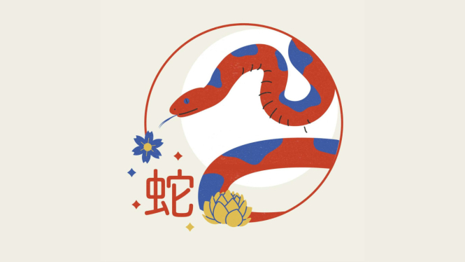 Ilustrasi shio ular