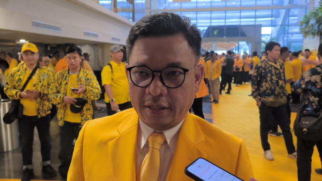 Wakil Ketua Umum Partai Golkar, Ace Hasan Syadzily di SICC, Bogor, Jawa Barat, Kamis, 12 Desember 2024