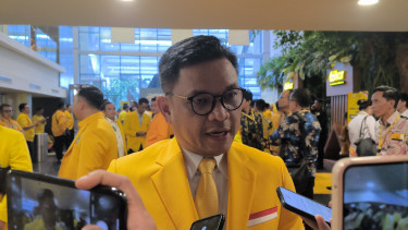 Wakil Ketua Umum Partai Golkar, Ace Hasan Syadzily di SICC, Bogor, Jawa Barat, Kamis, 12 Desember 2024