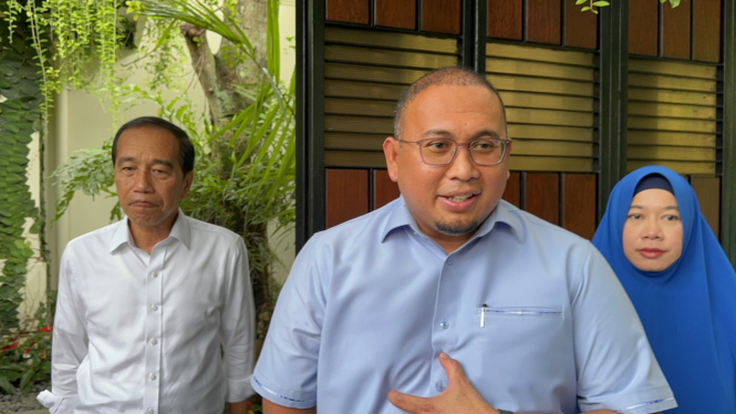 Politisi Partai Gerindra Andre Rosiade temui Jokowi di Solo