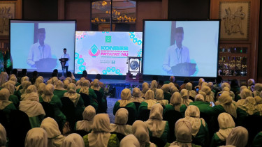 Foto suasana Konbes Fatayat NU