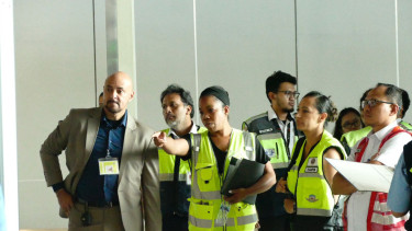 Inspeksi TSA di Bandara Soekarno-Hatta jelang periode natal dan tahun baru