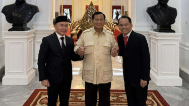 Gubernur Kalteng terpilih Agustiar Sabran temui Presiden Prabowo