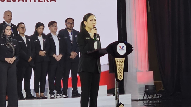 Ketua Umum Partai Perindo Angela Tanoesoedibjo 