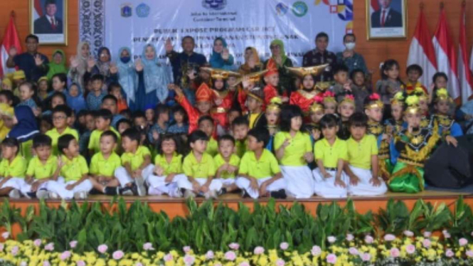 Ilustrasi acara anak-anak.