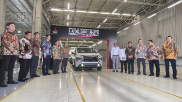 Perayaan satu juta unit produksi kendaraan Mitsubishi Motors