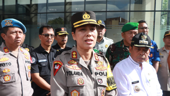 Wakapolres Metro Tangerang Kota, AKBP Yolanda di Tangerang 