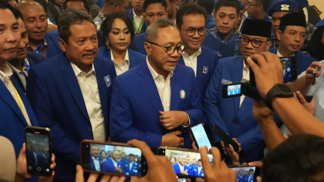Ketua Umum PAN, Zulkifli Hasan alias Zulhas di acara Workshop Partai Amanat Nasional bertema ‘Terdepan Mewujudkan Kedaulatan Pangan’ di Surabaya, dikutip Jumat, 20 Desember 2024 (sumber: istimewa)
