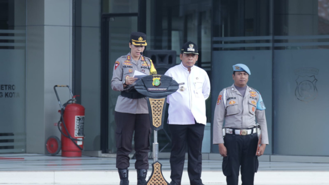 Wakapolres Metro Tangerang Kota, AKBP Yolanda di Tangerang 