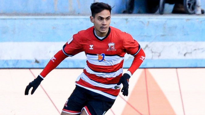 Christian Rontini membela Madura United