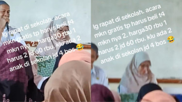Viral! Ada Sekolah Wajibkan Murid Beli Tempat Makan untuk Program Makan Gratis