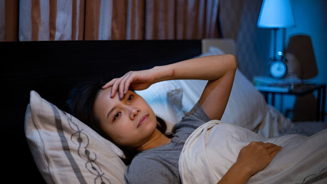 Ilustrasi insomnia