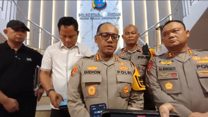 Kapolrestabes Medan Kombes Pol Gidion Arif Setyawan
