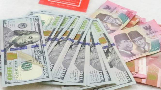 Nilai tukar rupiah terhadap dolar AS