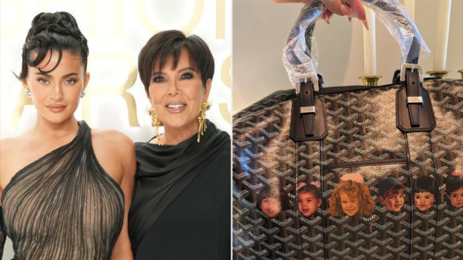Kylie Jenner hadiahkan tas mahal untuk Kris Jenner