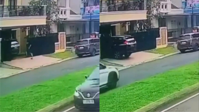 Viral! Detik-detik Mobil Pajero Dicuri Komplotan Maling 