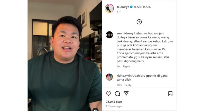 Teuku Ryzki alias Kiki TBA