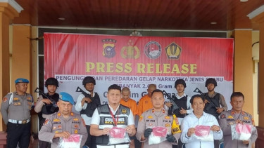 Bea Cukai gagalkan upaya penyelundupan narkotika jenis sabu-sabu
