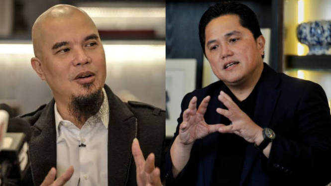 Ahmad Dhani dan Erick Thohir