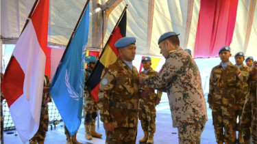 VIVA Militer: Satgas MTF TNI XXVIII-O dapat penghargaan German Medal di Lebanon