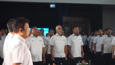 Holding BUMN Jasa Survei, IDSurvey saat menggelar townhall meeting beberapa waktu lalu.