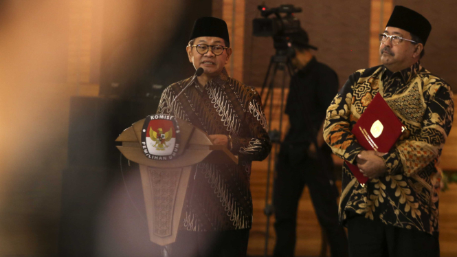 Rapat Pleno KPUD DKI Jakarta Tetapkan Pramono-Rano Menang Pilkada Jakarta