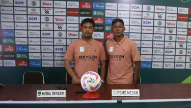 Pelatih PSMS Medan, Nilmaizar.(dok PSMS Medan)