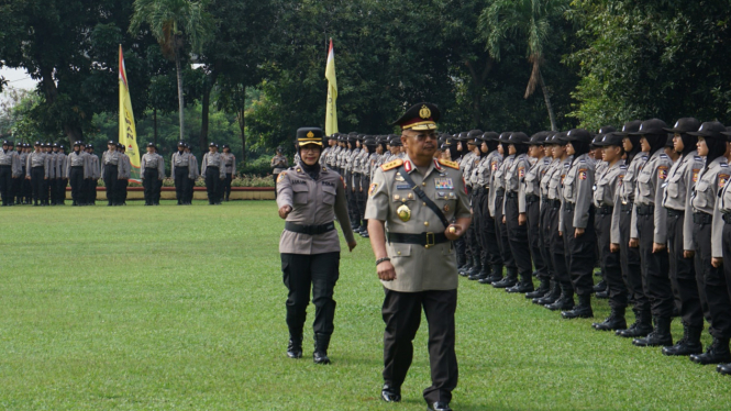 Ratusan calon polwan kompetensi pangan dan kesehatan mulai pendidikan