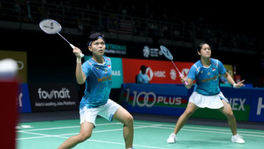 Ganda putri Indonesia Lanny Tria Mayasari/Siti Fadia Silva Ramadhanti 