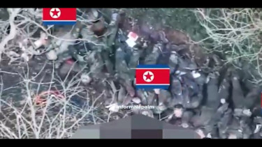 VIVA Militer: Mayat tentara Korea Utara tergeletak di perbatasan Rusia-Ukraina