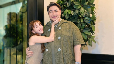 Ayu Ting Ting ucapkan selamat ulang tahun untuk Ivan Gunawan