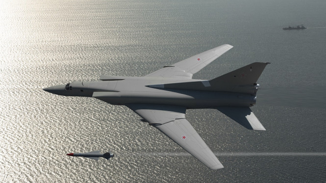 VIVA Militer: Pesawat pembom Tupolev Tu-22M3 Backfire militer Rusia