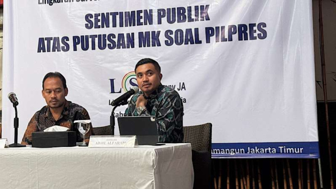 Peneliti LSI Denny JA, Adjie Alfaraby