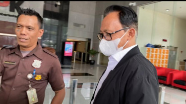 Hakim MK Ridwan Mansyur di KPK