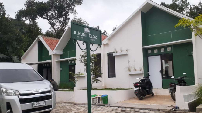 Perumahan untuk MBR yang dibangun di Kendal hasil kerja sama Bank Tanah dengan pengembang.