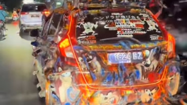 Viral Honda Jazz modifikasi Mad Max: Fury Road