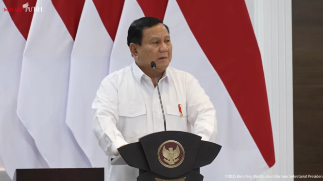 Presiden RI Prabowo Subianto