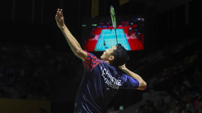 Jonatan Christie di Indonesia Masters 2025