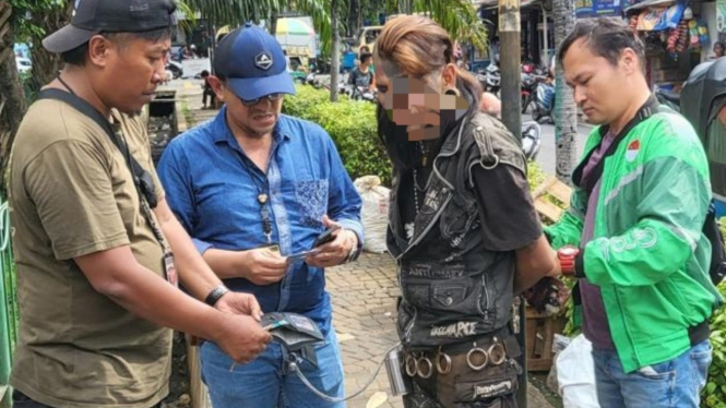Pelaku penusukan di cempaka putih