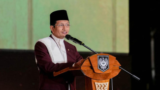 Menag Nasaruddin Umar di Hari Santri  Kesantunan Bangsa Indonesia Berakar dari Tradisi Pesantren