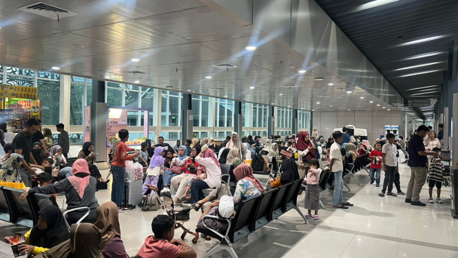 Aktivitas penumpang KA Bandara Medan.(dok PT Railink)