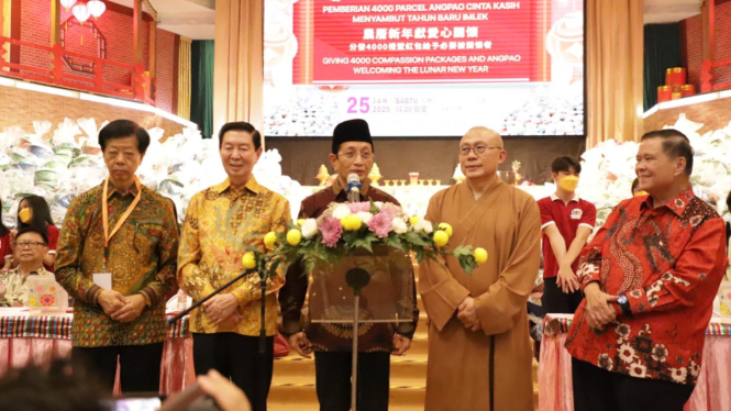 Pesan Menag Nasaruddin Umar di Imlek 2025