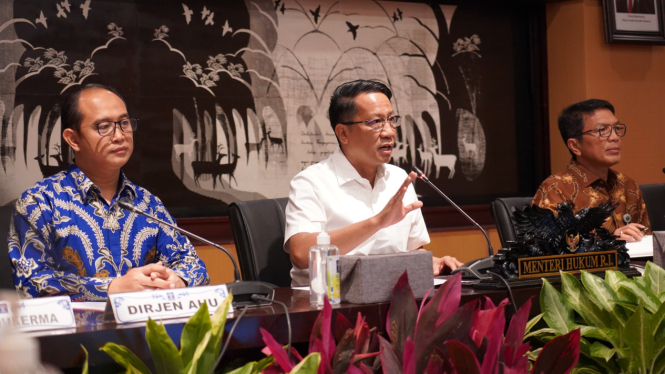 Menteri Hukum Supratman Andi Agtas