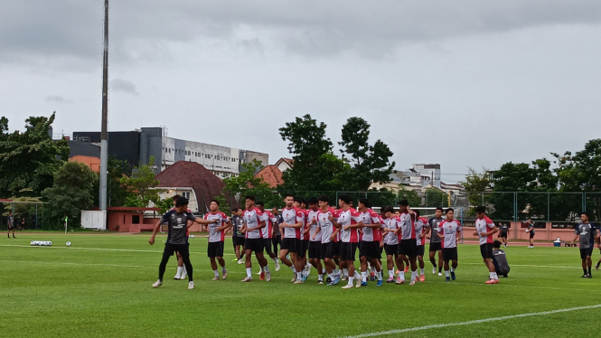 Timnas U20 Jalani Latihan di Lapangan Thor Surabaya, Rabu, 29 Januari 2025