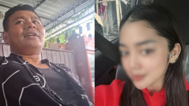 Rochmat Tri Hartanto (kiri) pelaku mutilasi terhadap korban (kanan).