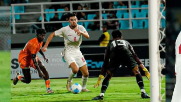 Pemain Timnas Indonesia U-20 Jens Raven